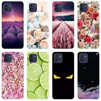 Для Samsung Galaxy A03 A 03 GalaxyA03 SM-A035F чехол Мягкая силиконовая задняя крышка чехол для телефона с рисунком Звездное небо For Samsung Galaxy A03