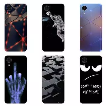 Для Samsung Galaxy A03 Core Чехол Мягкий силиконовый чехол для Samsung A03 Core Корпус Окрашенная задняя крышка из ТПУ Samsung A03 Core