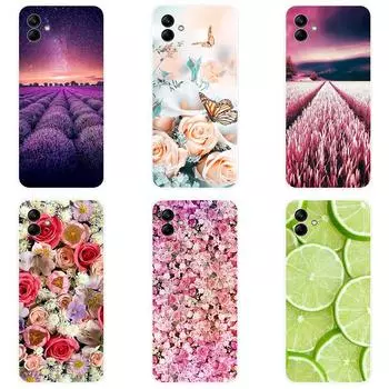 Для Samsung Galaxy A04e A 04e Чехол Мягкая силиконовая задняя крышка Чехол для телефона с рисунком из мультфильма Разнообразие For Samsung Galaxy A04e