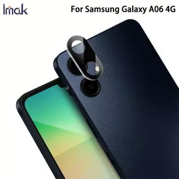Для Samsung Galaxy A06 4G стекло IMAK высокой четкости стеклянная пленка для объектива черная версия Samsung Galaxy A06 4G