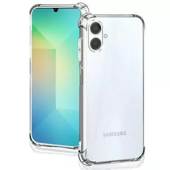 Для Samsung Galaxy A06 Чехлы 4G A16 A 06 16 Мягкий силиконовый чехол прозрачный противоударный чехол для телефона с воздушной подушкой TPU celulares a065f Funda Gel For Samsung A06