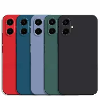 Для Samsung Galaxy A06 Чехол Samsung Galaxy A06 Чехол Роскошный TPU Противоударный Жидкий Силиконовый Чехол для Телефона Samsung Galaxy A06 For Galaxy A06 чёрный