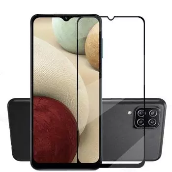 Для Samsung Galaxy A12 6,5 закаленное стекло Защитная пленка для экрана с полным покрытием для Samsung A12 SM-A125F/DS A125F A125 A 12 Защитное стекло Samsung Galaxy A12 чёрный