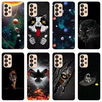 Для Samsung Galaxy A13 A 13 GalaxyA13 SM-A135F чехол Мягкая силиконовая задняя крышка чехол для телефона с рисунком животного For Samsung Galaxy A13