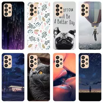 Для Samsung Galaxy A13 A 13 GalaxyA13 SM-A135F чехол Мягкая силиконовая задняя крышка модный чехол для телефона с мультяшным рисунком For Samsung Galaxy A13