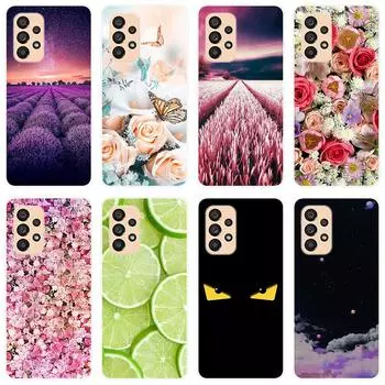 Для Samsung Galaxy A13 A 13 GalaxyA13 SM-A135F чехол Мягкая силиконовая задняя крышка чехол для телефона с рисунком Звездное небо For Samsung Galaxy A13