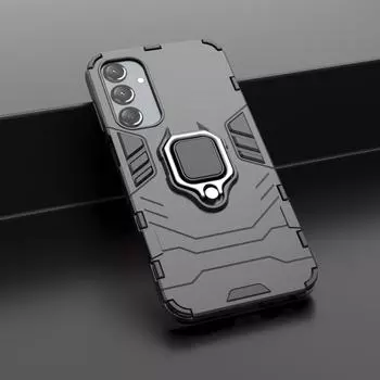 Для Samsung Galaxy A15 A 15 4G 5G SM-A156B чехол противоударный жесткий чехол-подставка для телефона с кольцом задняя крышка For Samsung Galaxy A15 4G чёрный