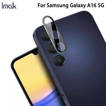 Для Samsung Galaxy A16 5G стекло IMAK высокой четкости стеклянная пленка для объектива черная версия Samsung Galaxy A16 5G