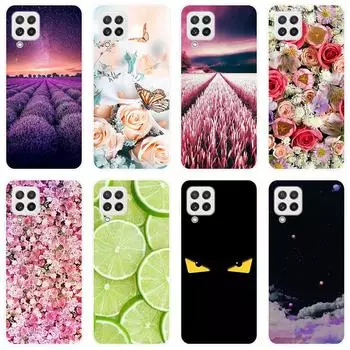 Для Samsung Galaxy A22 A 22 GalaxyA22 5G чехол Мягкая силиконовая задняя крышка чехол для телефона с рисунком Звездное небо For Samsung Galaxy A22 5G