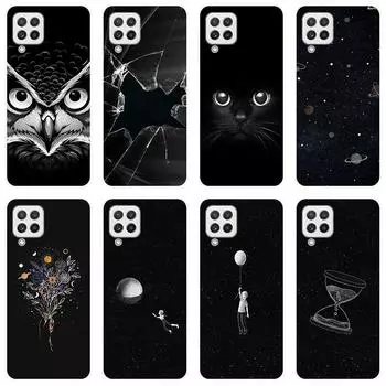 Для Samsung Galaxy A22 A 22 GalaxyA22 5G чехол Мягкая силиконовая задняя крышка чехол для телефона с рисунком из мультфильма Креативность For Samsung Galaxy A22 5G