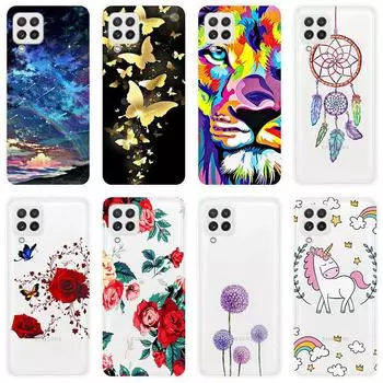 Для Samsung Galaxy A22 A 22 GalaxyA22 5G чехол Мягкая силиконовая задняя крышка чехол для телефона с рисунком For Samsung Galaxy A22 5G