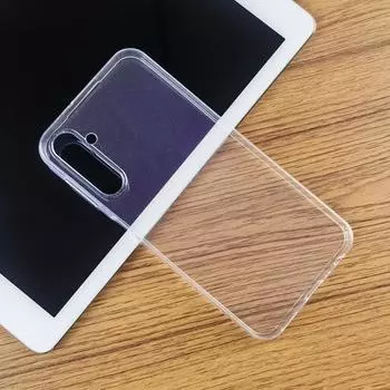 Для Samsung Galaxy A24 4G Тонкий кристально чистый прозрачный мягкий чехол из ТПУ на заднюю панель Защитная крышка для камеры Galaxy A24 4G чистый
