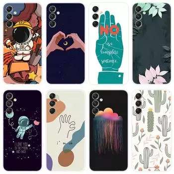 Для Samsung Galaxy A24 A 24 GalaxyA24 4G чехол Мягкая силиконовая задняя крышка Чехол для телефона с рисунком из мультфильма Разнообразие For Samsung Galaxy A24 4G