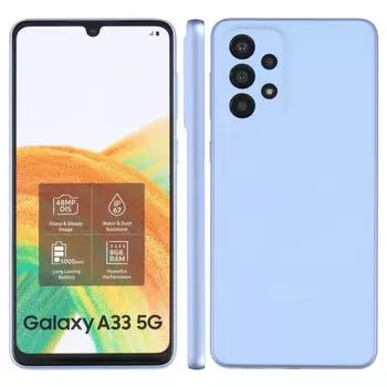 Для Samsung Galaxy A33 5G Цветной экран Неработающая поддельная модель дисплея-пустышки (синий) синий