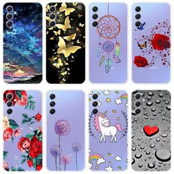 Для Samsung Galaxy A34 A 34 GalaxyA34 5G чехол Мягкая силиконовая задняя крышка чехол для телефона с рисунком For Samsung Galaxy A34 5G