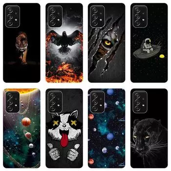 Для Samsung Galaxy A52 A 52 GalaxyA52 5G чехол Мягкая силиконовая задняя крышка чехол для телефона с рисунком животного For Samsung Galaxy A52