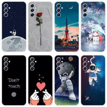 Для Samsung Galaxy A54 A 54 GalaxyA54 5G чехол Мягкая силиконовая задняя крышка Чехол для телефона с рисунком из мультфильма Разнообразие For Samsung Galaxy A54 5G
