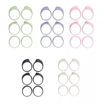 Для Samsung Galaxy Buds FE 2023 3 пары насадок на крылья, противоскользящие силиконовые насадки на крылья, мягкие силиконовые насадки на кончики крыльев, сменные насадки для ушей бежевый