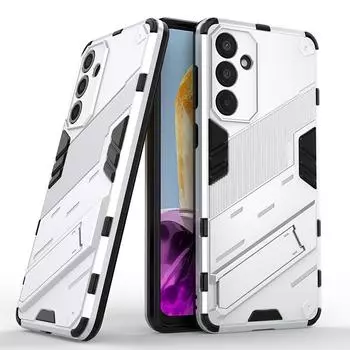 Для Samsung Galaxy M55 M35 M54 M34 M14 M15 M13 4G F13 F14 F15 Punk Armor противоударный прочный прорезиненный чехол-подставка для ПК с держателем для чехла M13 4G/F13 красный