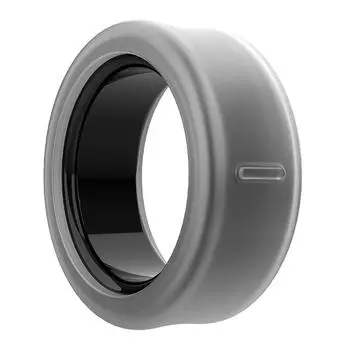 Для Samsung Galaxy Ring эластичный чехол-кольцо Anti-Drop силиконовый чехол для смарт-кольца защитный чехол для Galaxy Ring размер 5-13 S чёрный