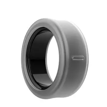 Для Samsung Galaxy Ring Smart Ring Skin Cover Anti-Drop силиконовый защитный чехол S чёрный