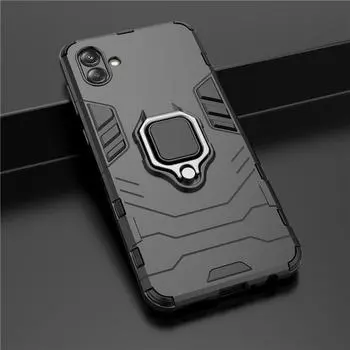 Для Samsung Galaxy S23 S24 Plus S23 S24 Ultra A04 A14 A04e A54 A34 A24 M14 M54 M34 S23FE 4G 5G чехол противоударный жесткий чехол с подставкой для телефона задняя крышка For Samsung Galaxy S23 синий