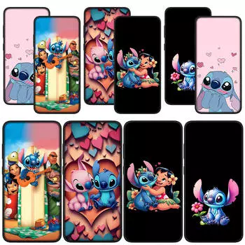 для Samsung Galaxy S24 S23 iPhone 15 14 Xiaomi Redmi Note 13 12 11 Pro Max X 8 7 9 10 XR OPPO A15 Huawei чехол для телефона комиксы прекрасный стежок черный чехол