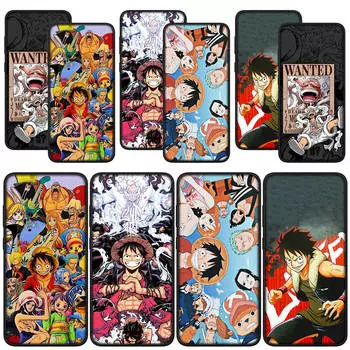 для Samsung Galaxy S24 S23 iPhone 15 14 Xiaomi Redmi Note 13 12 11 Pro Max X 8 9 10 XR OPPO A15 Huawei чехол для телефона Comics Gear 5 One Piece Luffy Cover