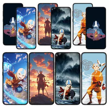 для Samsung Galaxy S24 S23 iPhone 15 14 Xiaomi Redmi Note 13 12 11 Pro Max X 8 7 9 10 XR A05 OPPO A15 Huawei чехол для телефона Аанг Аватар Легенда об Аанге for iPhone 11 Pro олений