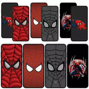 для Samsung Galaxy S24 S23 iPhone 15 14 Xiaomi Redmi Note 13 12 11 Pro Max X 8 7 9 10 XR A05 OPPO A15 Huawei чехол для телефона Человек-паук Чехол Человек-паук