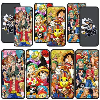 для Samsung Galaxy S24 S23 iPhone 15 14 Xiaomi Redmi Note 13 12 11 Pro Max X 8 9 10 XR OPPO Huawei чехол для телефона Luffy Tony Tony Chopper One Piece Cover