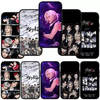 для Samsung Galaxy S24 S23 iPhone 15 14 Xiaomi Redmi Note 13 12 11 8 Plus 10 9 Pro Max X XR чехол для телефона Kpop Stray Kids SKZ OPPO A15 Huawei чехол for Samsung Galaxy S20 Fe аэро