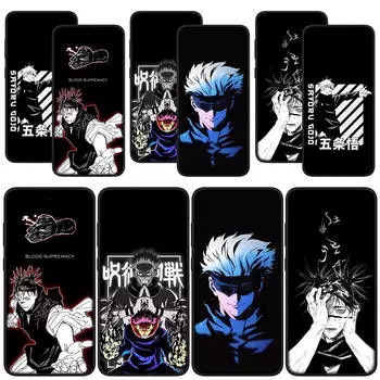для Samsung Galaxy S24 S23 iPhone 15 14 Xiaomi Redmi Note 13 12 11 Pro Max X 8 7 9 10 XR OPPO Huawei чехол для телефона Choso Jujutsu Kaisen Gojo Satoru Cover
