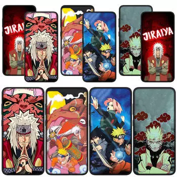 для Samsung Galaxy S24 S23 iPhone 15 14 Xiaomi Redmi Note 13 12 11 Pro Max X 8 9 10 XR OPPO Huawei чехол для телефона Naruto Anime Jiraiya Sasuke Itachi Cover for iPhone 14 Pro ceil