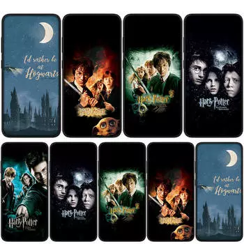 для Samsung Galaxy S24 S23 iPhone 15 14 Xiaomi Redmi Note 13 12 11 8 Plus 10 9 Pro Max X XR чехол для телефона Wand Ring Harries Potters Art OPPO Huawei Cover for Samsung Galaxy A52S аэро