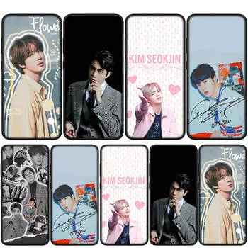 для Samsung Galaxy S24 S23 iPhone 15 14 Xiaomi Redmi Note 13 12 11 8 Plus 10 9 Pro Max X XR S22 13C 12C чехол для телефона Kim Seok Jin OPPO A15 Huawei Cover