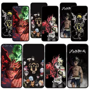 для Samsung Galaxy S24 S23 iPhone 15 14 Xiaomi Redmi Note 13 12 11 Pro Max X 8 7 9 10 XR OPPO A15 Huawei чехол для телефона Yuno Grinbellor Asta Black Clover