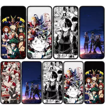 для Samsung Galaxy S24 S23 iPhone 15 14 Xiaomi Redmi Note 13 12 11 8 Plus 10 9 Pro Max X XR Чехол для телефона Обои My Hero Academia OPPO Huawei Cover