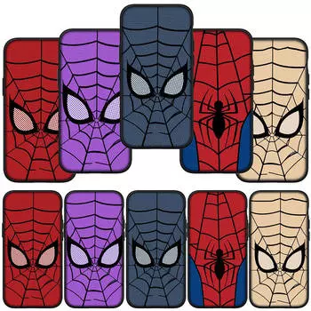 для Samsung Galaxy S24 S23 iPhone 15 14 Xiaomi Redmi Note 13 12 11 8 Plus 10 9 Pro Max X XR Чехол для телефона Comics Spiderman Spiderman OPPO Huawei Cover