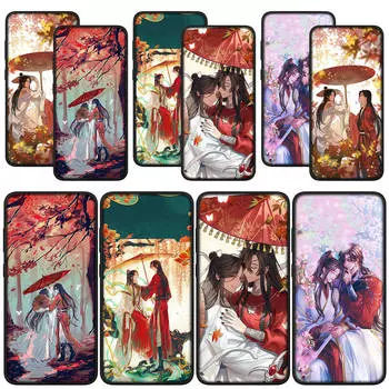 для Samsung Galaxy S24 S23 iPhone 15 14 Xiaomi Redmi Note 13 12 11 Pro Max X 8 7 9 10 XR OPPO Huawei Phone Case Heaven official s Blessing TGCF Cover