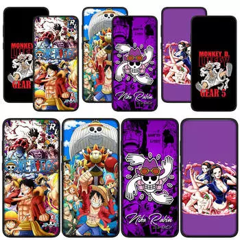 для Samsung Galaxy S24 S23 iPhone 15 14 Xiaomi Redmi Note 13 12 11 Pro Max X 8 9 10 XR OPPO A15 Huawei чехол для телефона One Piece Nico Robin Luffy Cover