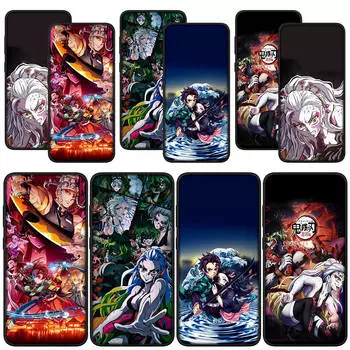 для Samsung Galaxy S24 S23 iPhone 15 14 Xiaomi Redmi Note 13 12 11 Pro Max X 8 7 9 10 XR OPPO Huawei чехол для телефона Daki Gyutaro Demon Slayer аниме-чехол