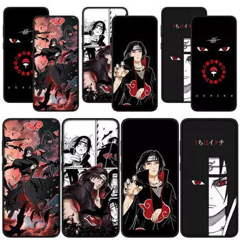 для Samsung Galaxy S24 S23 iPhone 15 14 Xiaomi Redmi Note 13 12 11 Pro Max X 8 9 10 XR OPPO A54 Huawei чехол для телефона Наруто Учиха Итачи Акацуки чехол for iPhone 6S Plus ceil