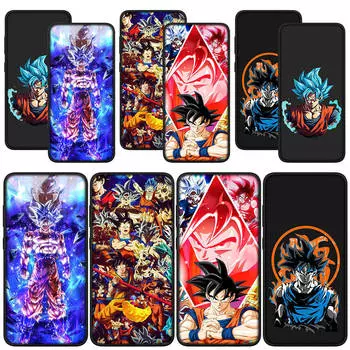 для Samsung Galaxy S24 S23 iPhone 15 14 Xiaomi Redmi Note 13 12 11 Pro Max X 8 9 10 XR OPPO Huawei чехол для телефона Goku Dragon Ball аниме DragonBall чехол