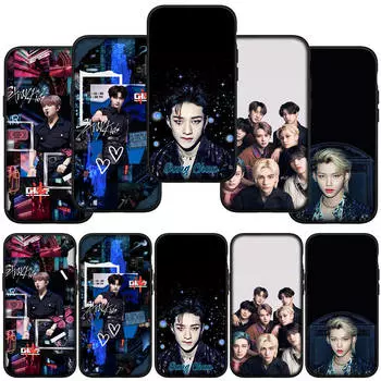 для Samsung Galaxy S24 S23 iPhone 15 14 Xiaomi Redmi Note 13 12 11 8 Plus 10 9 Pro Max X XR чехол для телефона Stray Kids SKZ OPPO A15 Huawei P30 P20 чехол