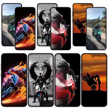 для Samsung Galaxy S24 S23 iPhone 15 14 Xiaomi Redmi Note 13 12 11 Pro Max X 8 7 9 10 XR OPPO A15 Huawei чехол для телефона Moto Cross Motorcycle Sports Cover for Samsung Galaxy A21S аэро