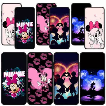 для Samsung Galaxy S24 S23 iPhone 15 14 Xiaomi Redmi Note 13 12 11 Pro Max X 8 7 9 10 XR OPPO Huawei чехол для телефона Минни мультфильм Микки милый чехол с мышкой for Samsung Galaxy A15 олений