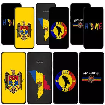 для Samsung Galaxy S24 S23 iPhone 15 14 Xiaomi Redmi Note 13 12 11 Pro Max X 8 7 9 10 XR A05 A14 A54 OPPO A15 Huawei чехол для телефона с изображением флага Молдовы for Samsung Galaxy S23 аэро