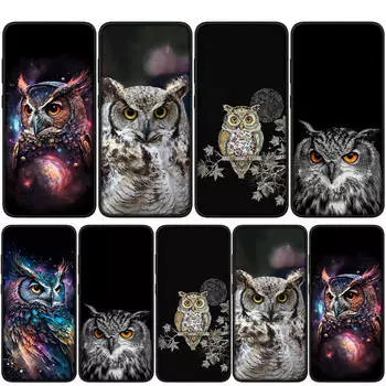 для Samsung Galaxy S24 S23 iPhone 15 14 Xiaomi Redmi Note 13 12 11 8 Plus 10 9 Pro Max X XR чехол для телефона сова OPPO A15 S22 S21 13C 12C 9C Huawei чехол for Samsung Galaxy S7 болюс