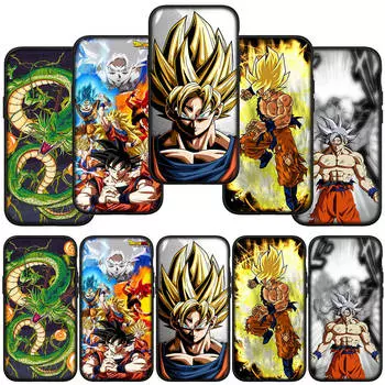 для Samsung Galaxy S24 S23 iPhone 15 14 Xiaomi Redmi Note 13 12 11 8 Plus 10 9 Pro Max X XR чехол для телефона комиксы Dragon Ball Goku OPPO A15 Huawei чехол for Huawei P30 ceil